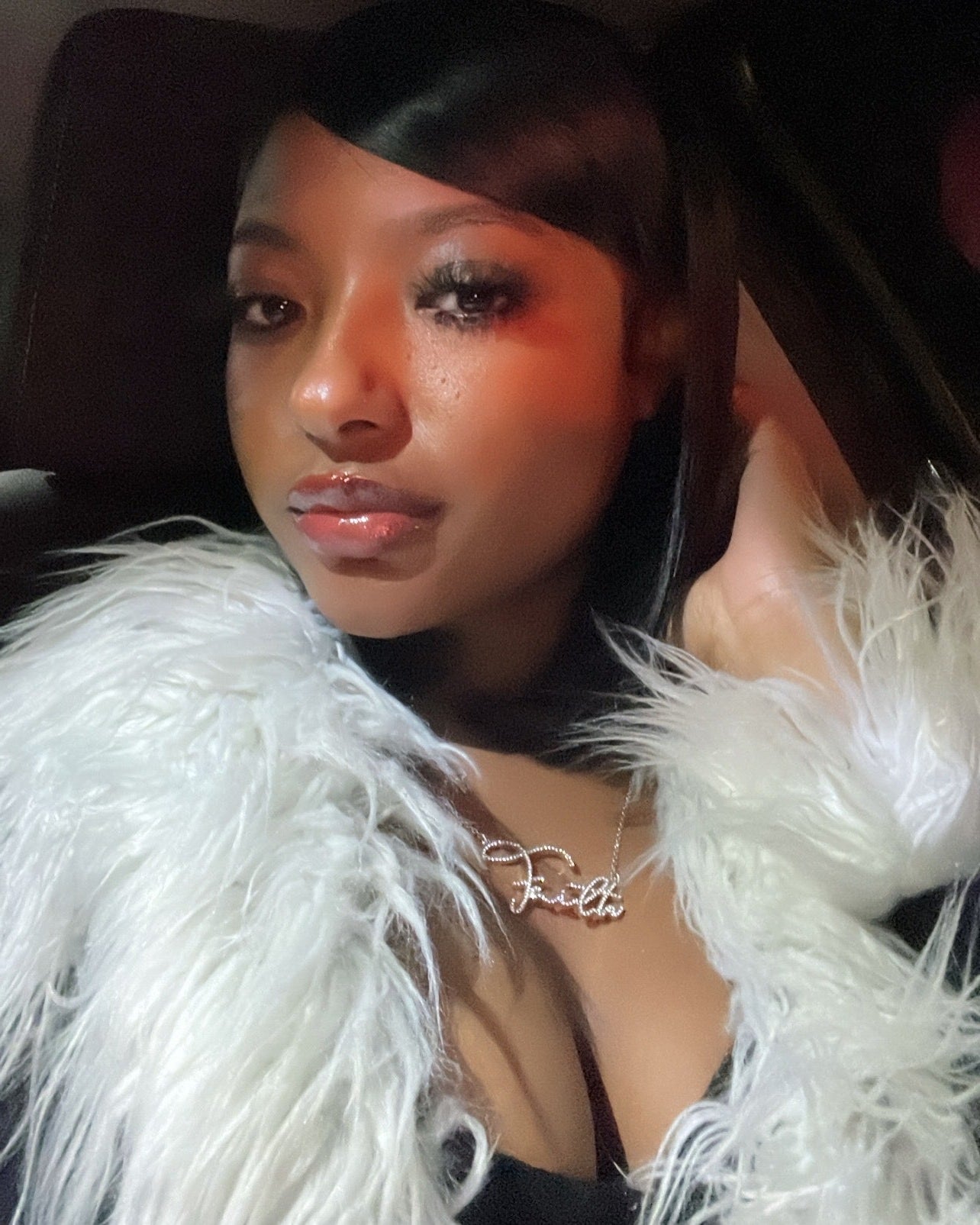 Diamonds In Your Name Necklace π