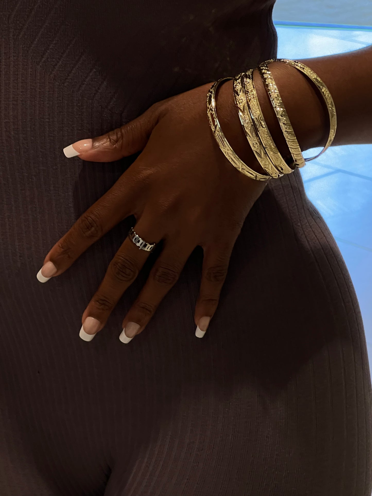 Golden Era Bangle Bracelet