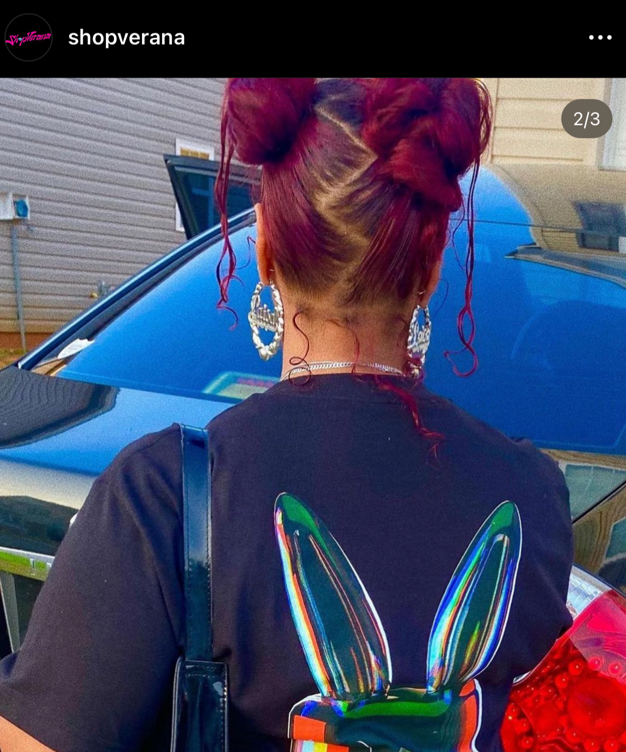 Fly Girl Custom Name Earrings