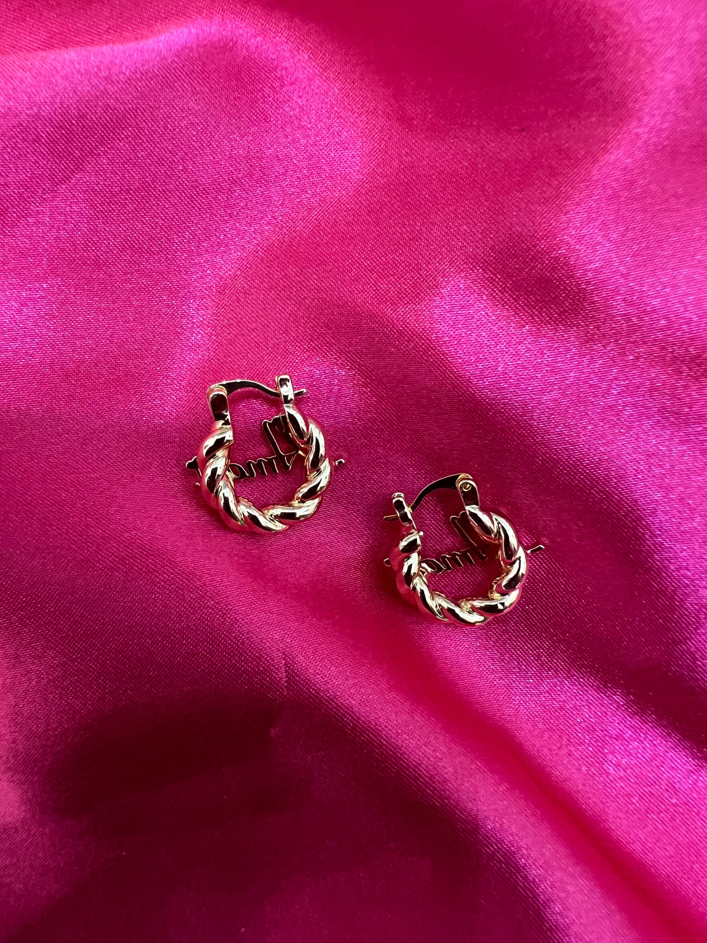 Extra Small Custom Name Hoops