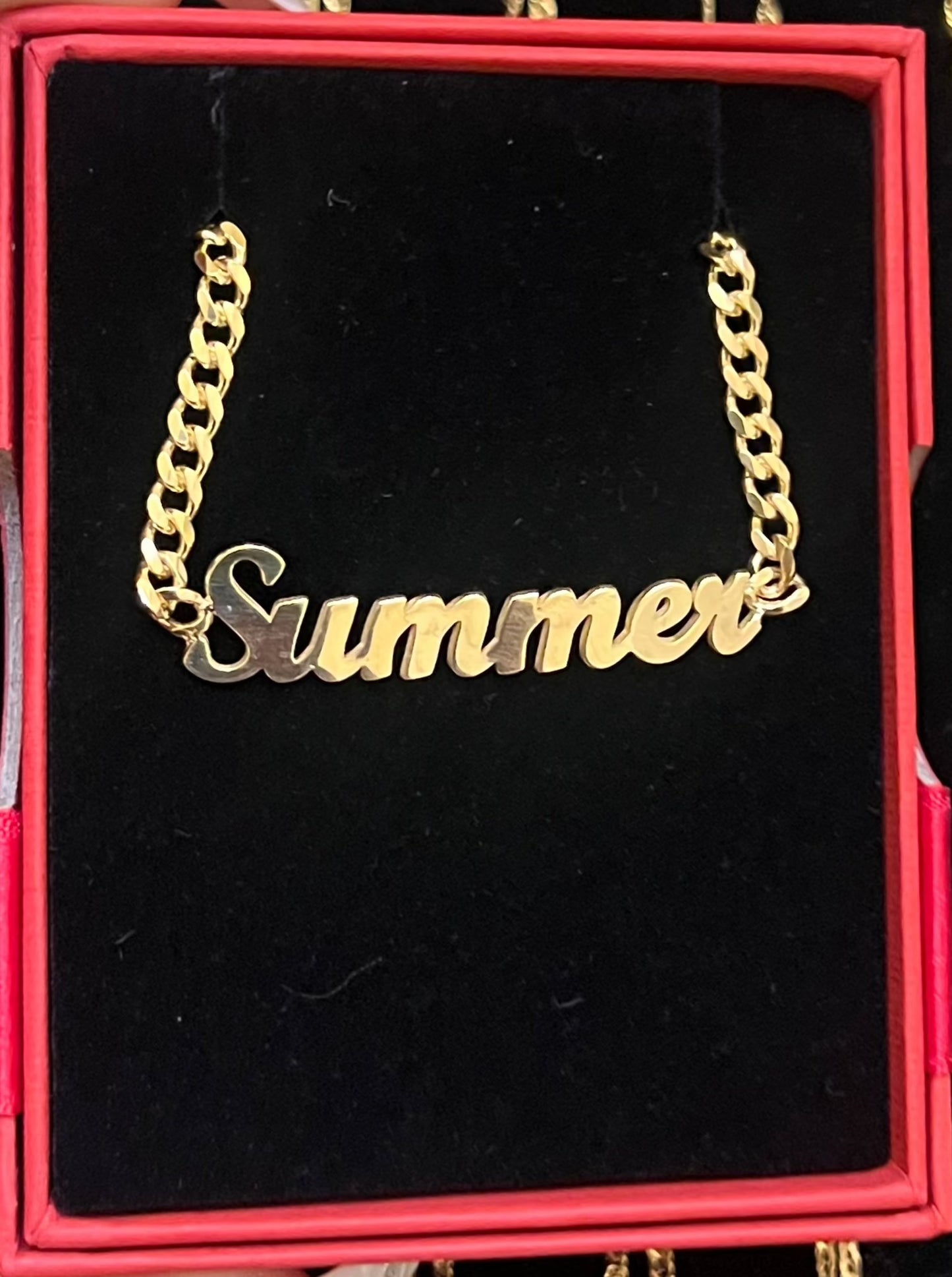 Custom Name Bracelet (cursive font)