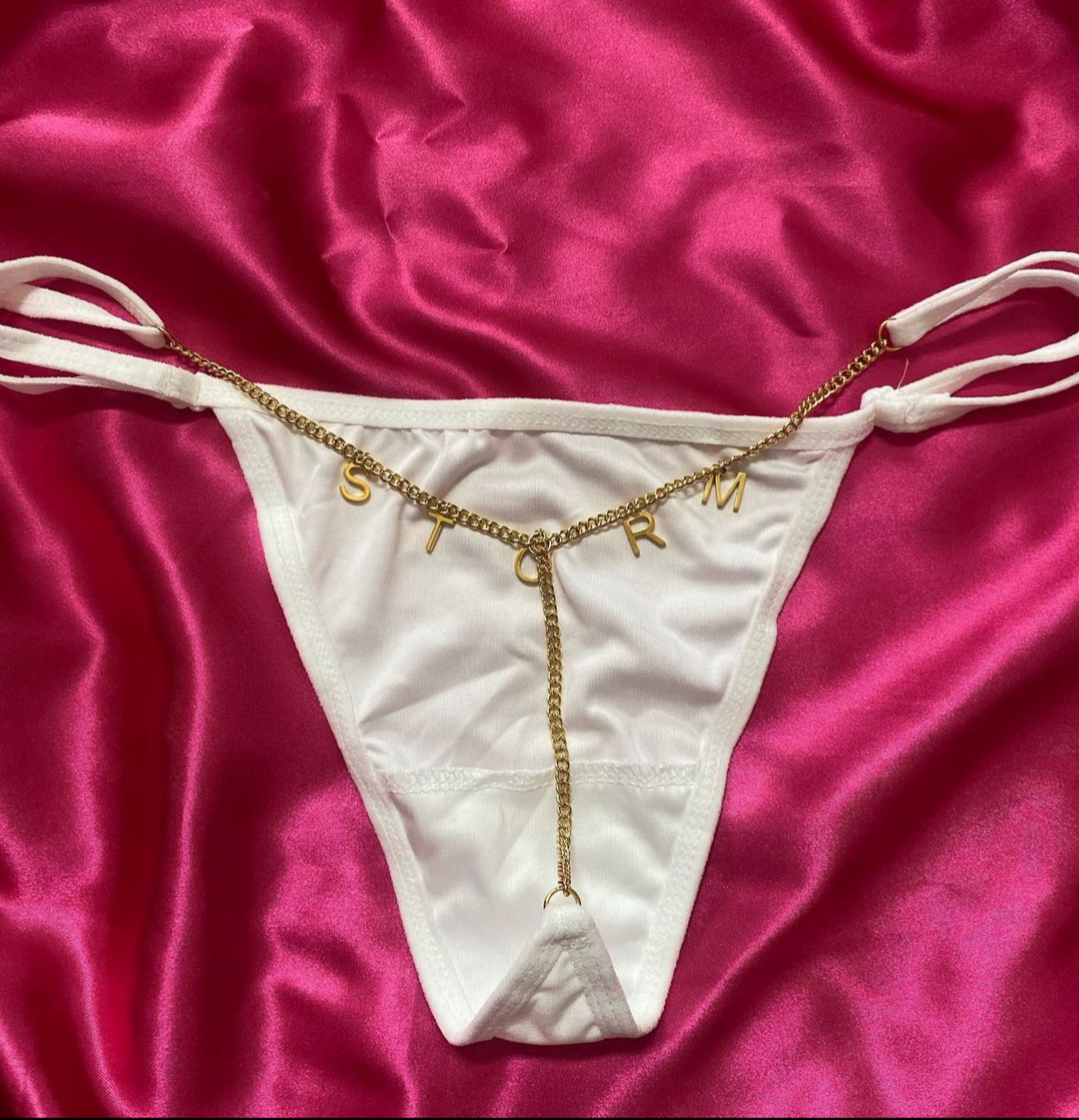Custom Name Thong