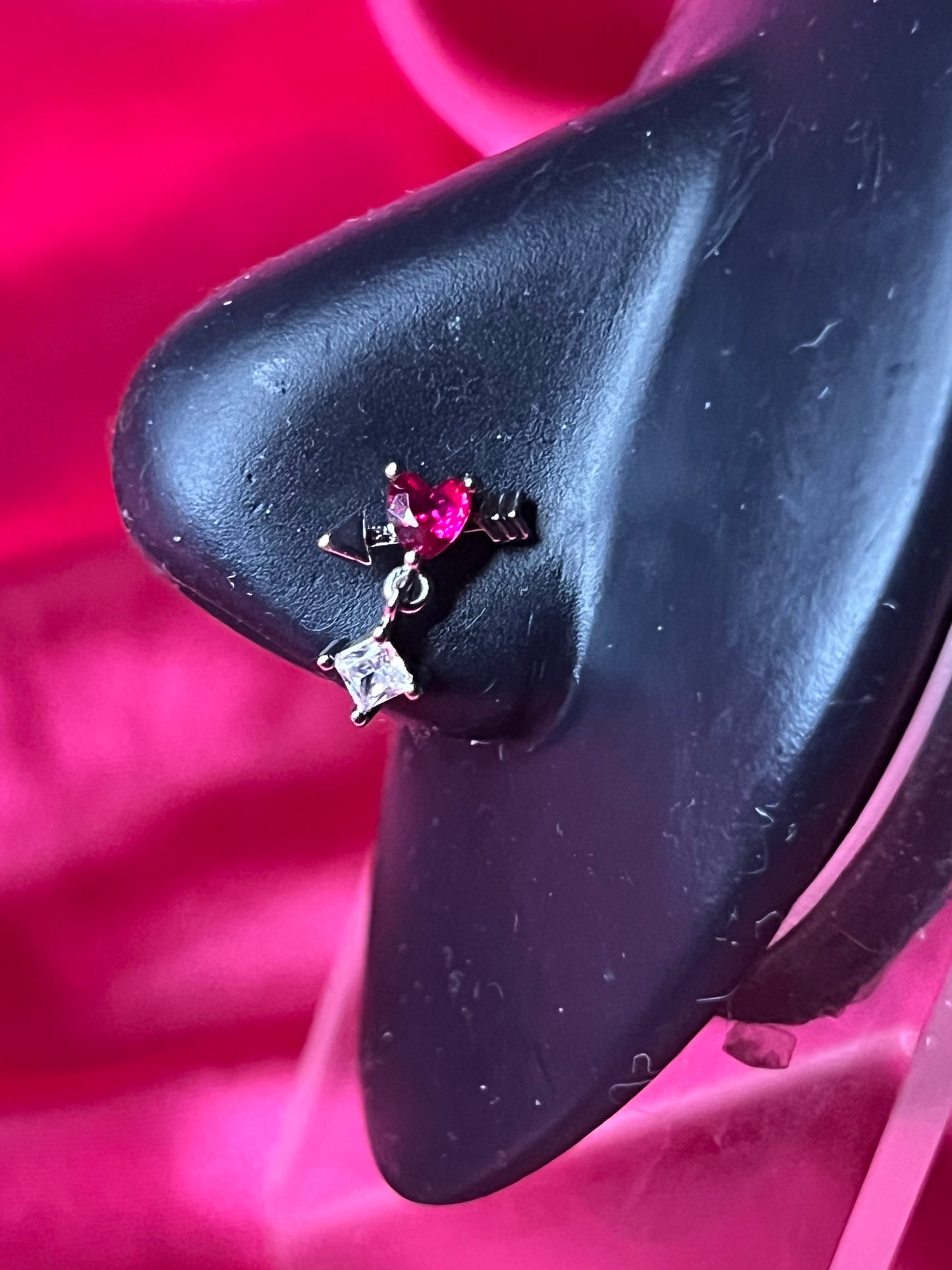 Cupid Shot Me Nose Pin Ring