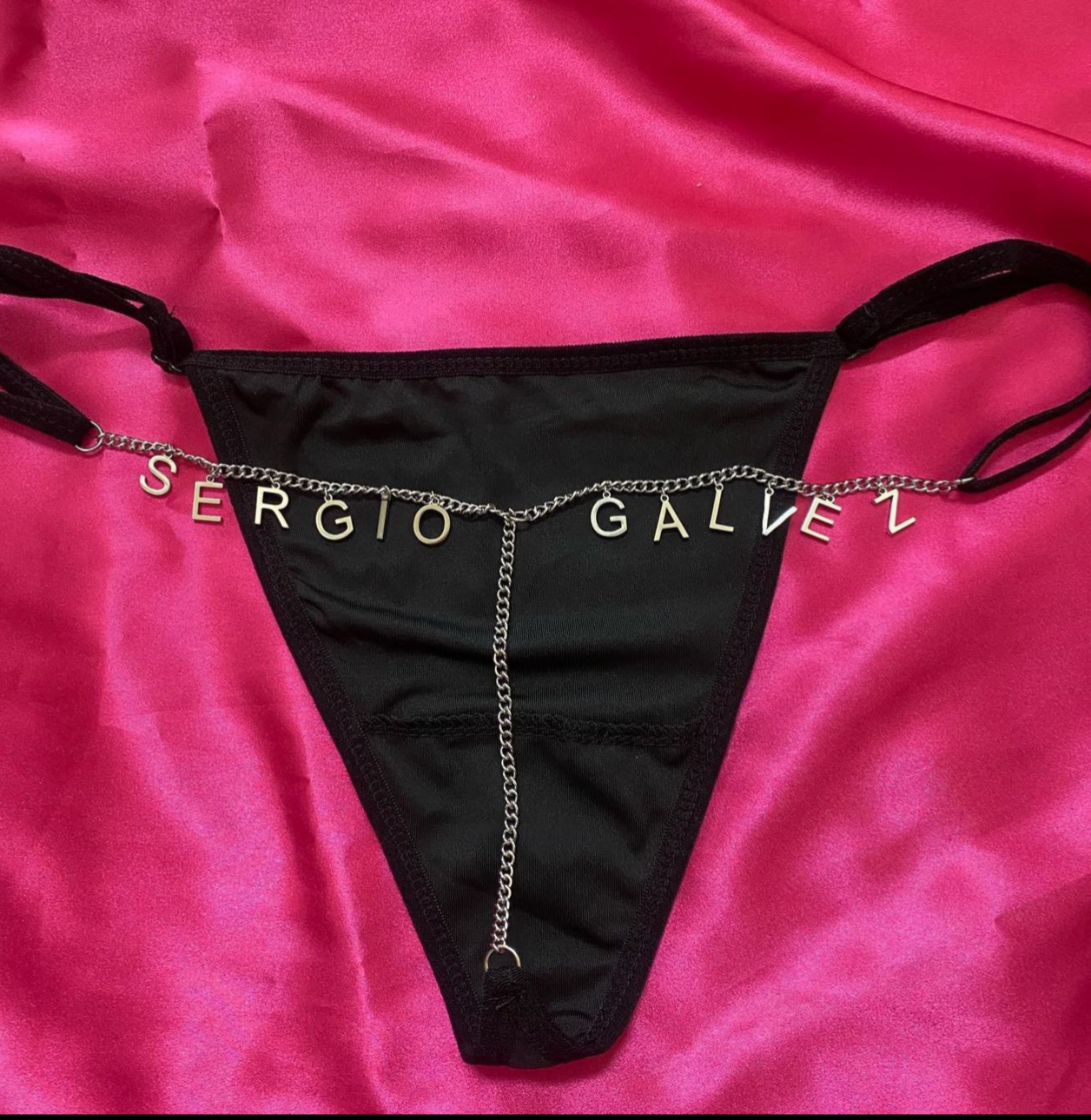 Custom Name Thong