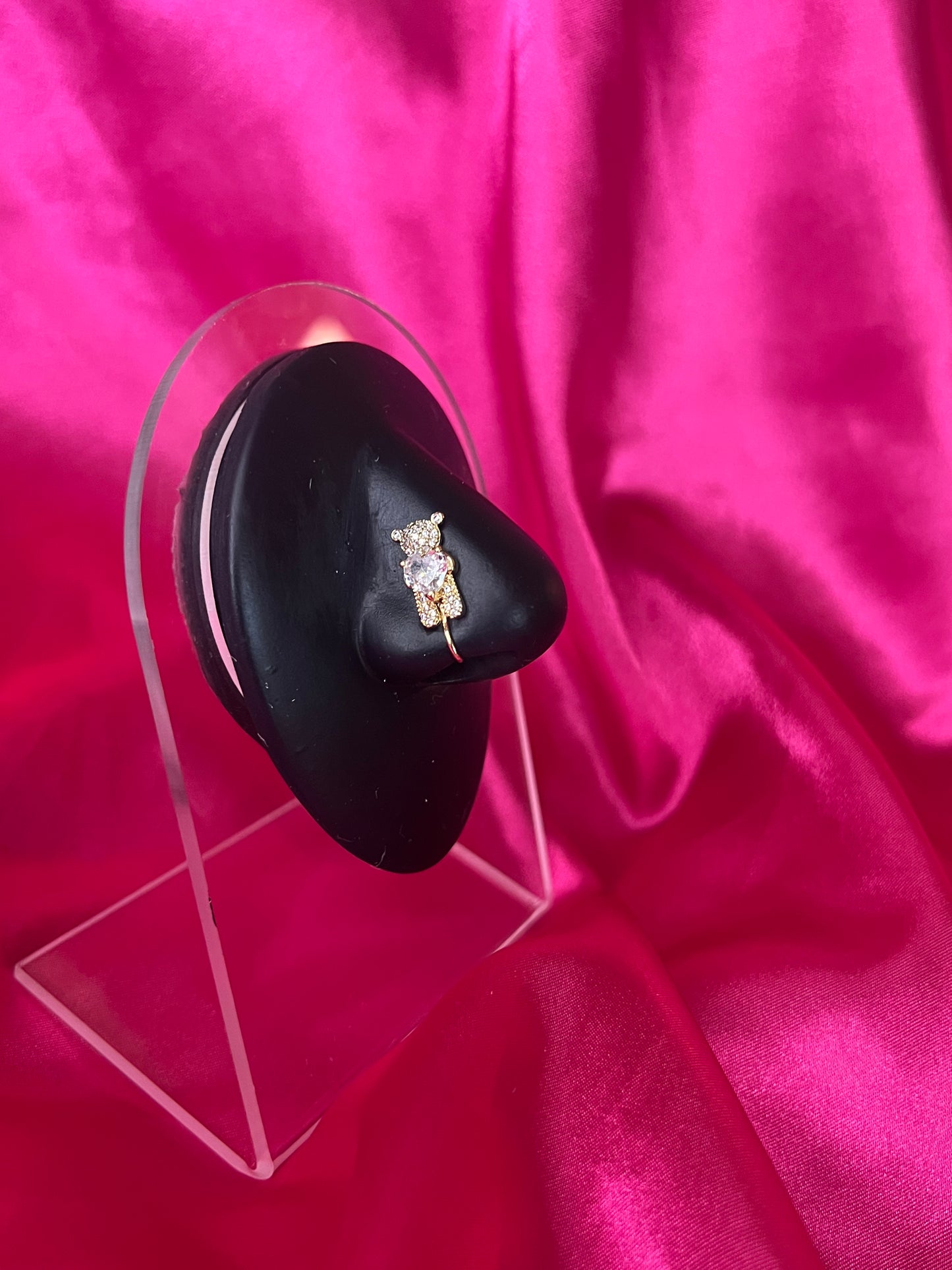 Teddy Bear Nose Cuff