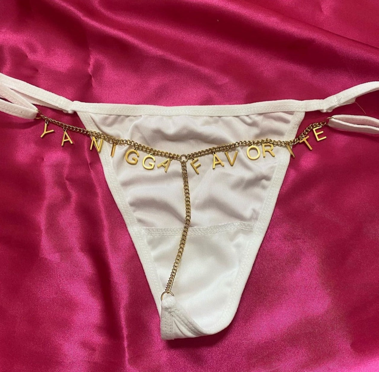 Custom Name Thong