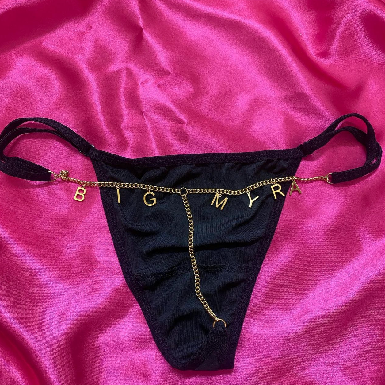 Custom Name Thong