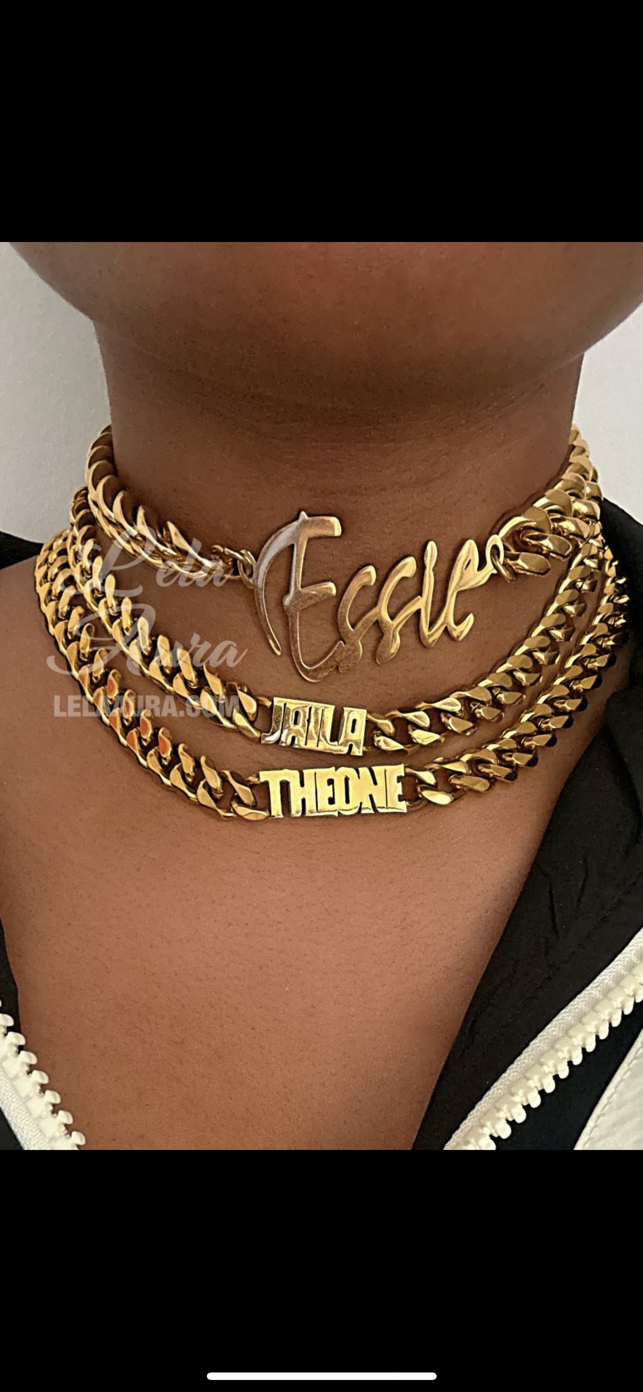 Custom Name Drop Chain