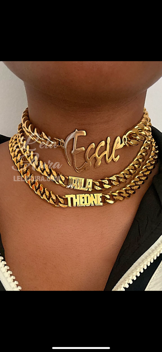 Custom Name Drop Chain