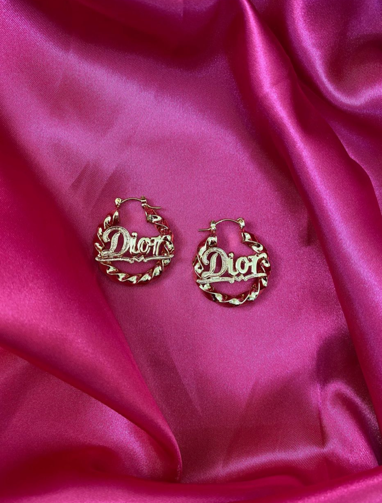 Custom Name Hoops