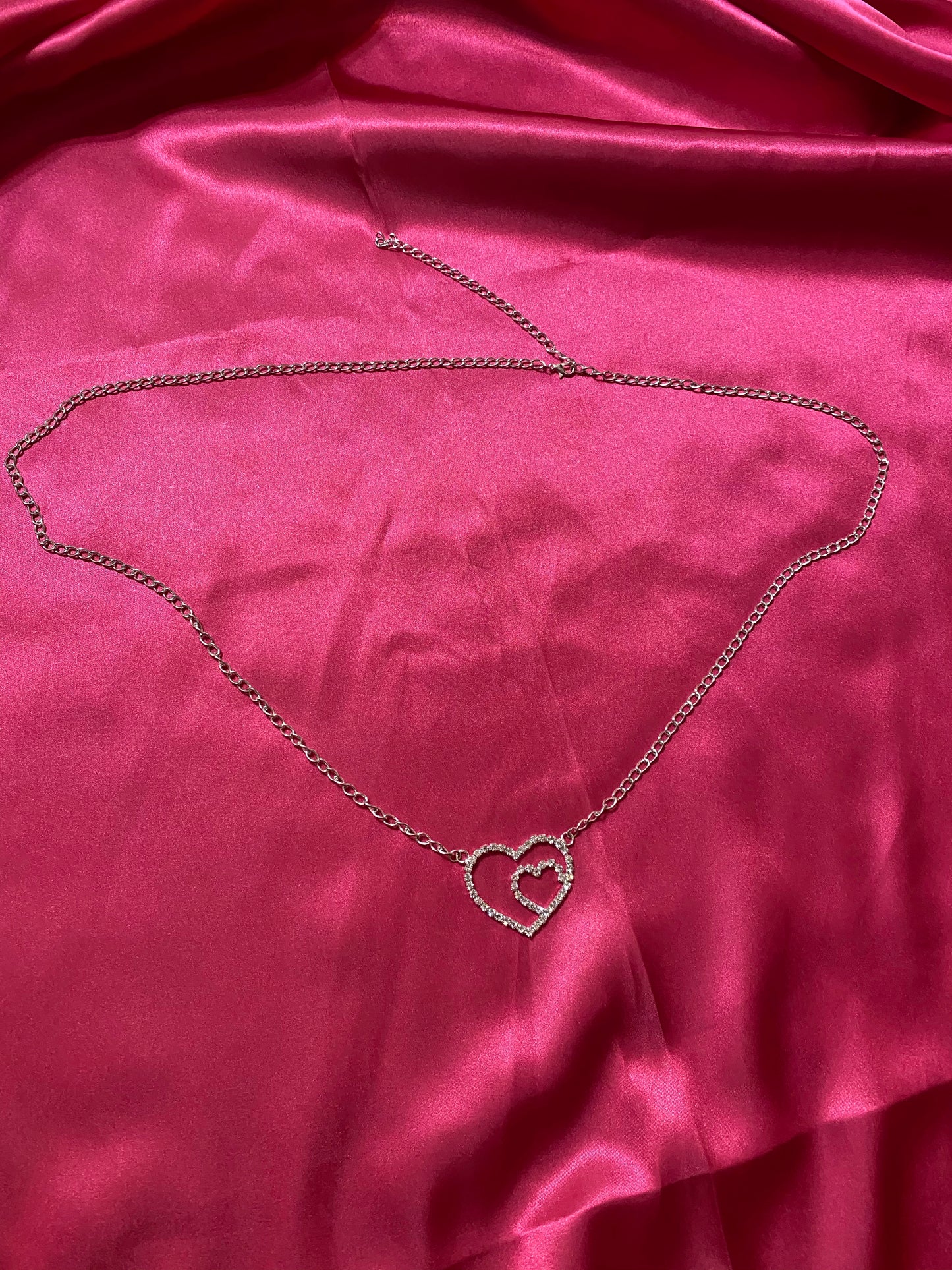 Rhinestone Waist Chain