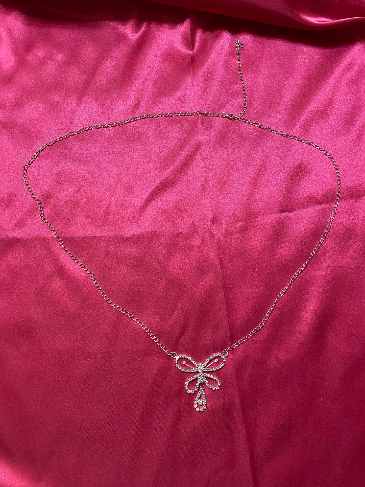 Rhinestone Waist Chain
